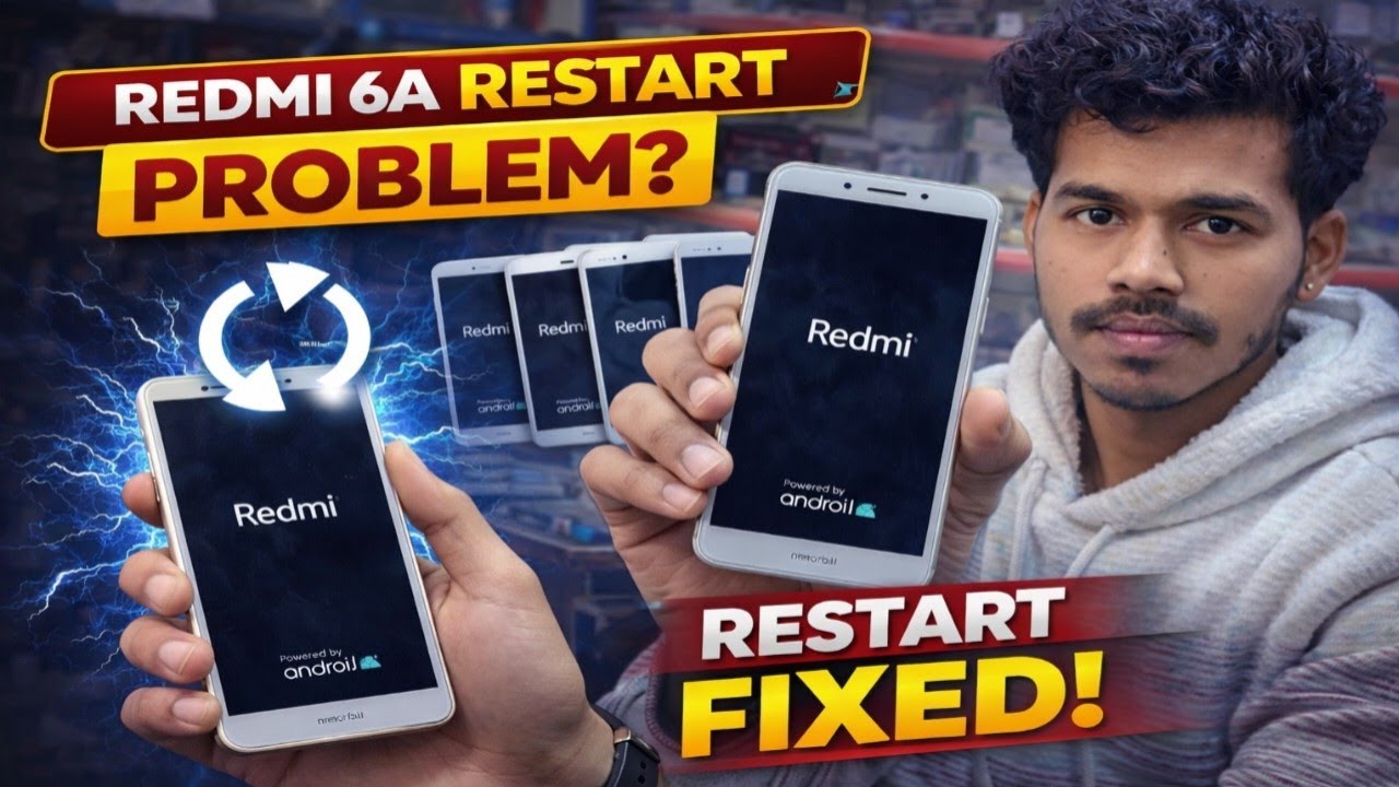 Redmi 6A Restart Loop Fix | Easy Method