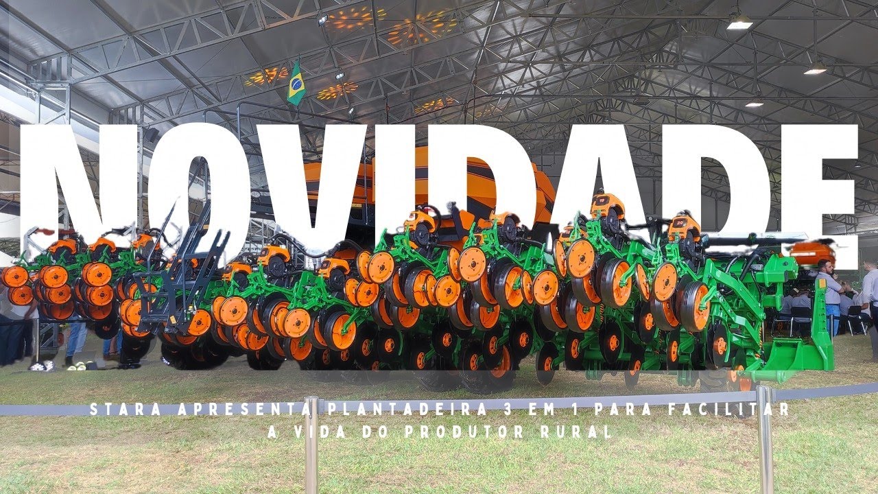 Expodireto: Stara apresenta plantadeira 3 em 1 para facilitar a vida do produtor rural