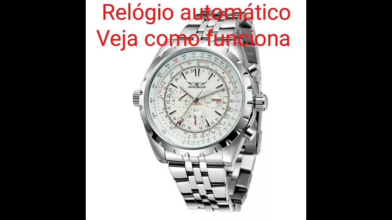 Relógio Jaragar Aprenda ajustar o calendário e ativar a máquina,link da loja na descrição abaixo.