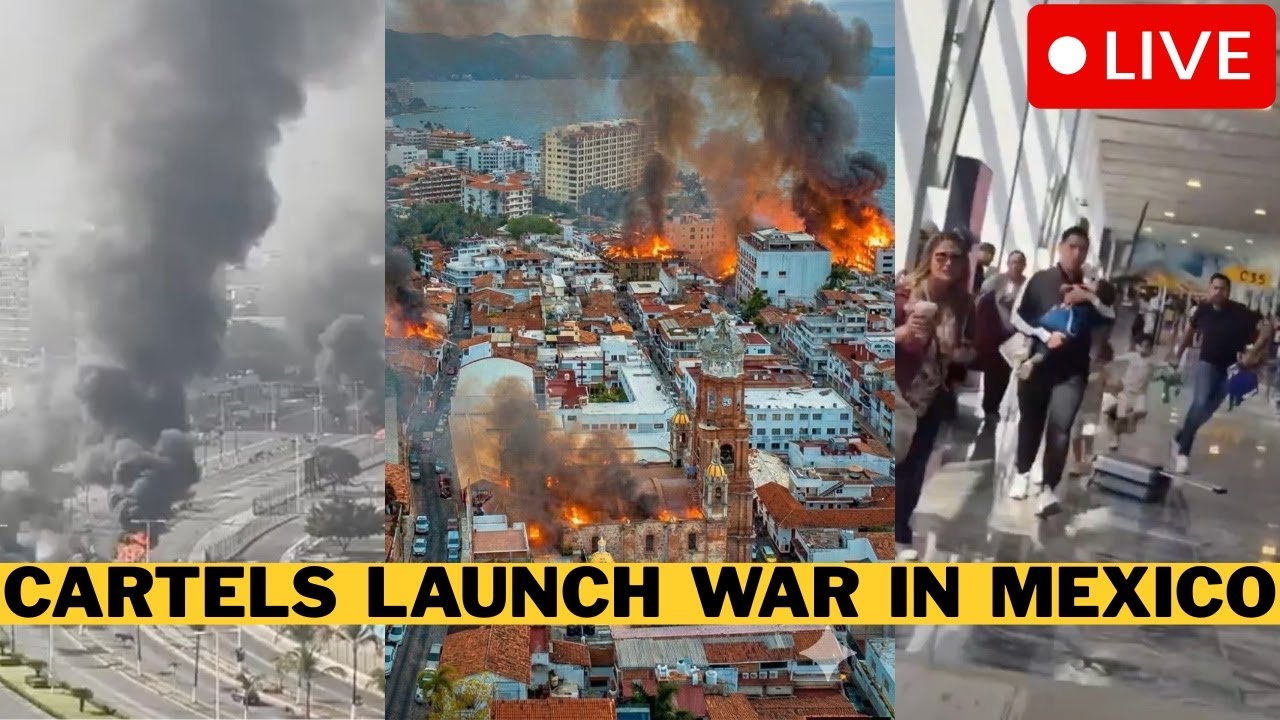 🚨 BREAKING: War In Mexico - Cartels Launch Massacre - Live Coverage