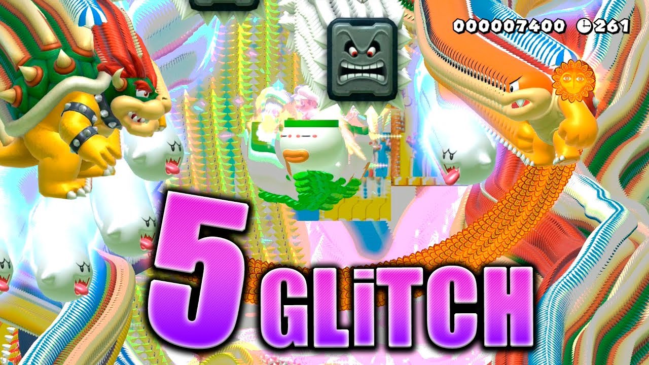 5 GLITCHES en SUPER MARIO MAKER 2