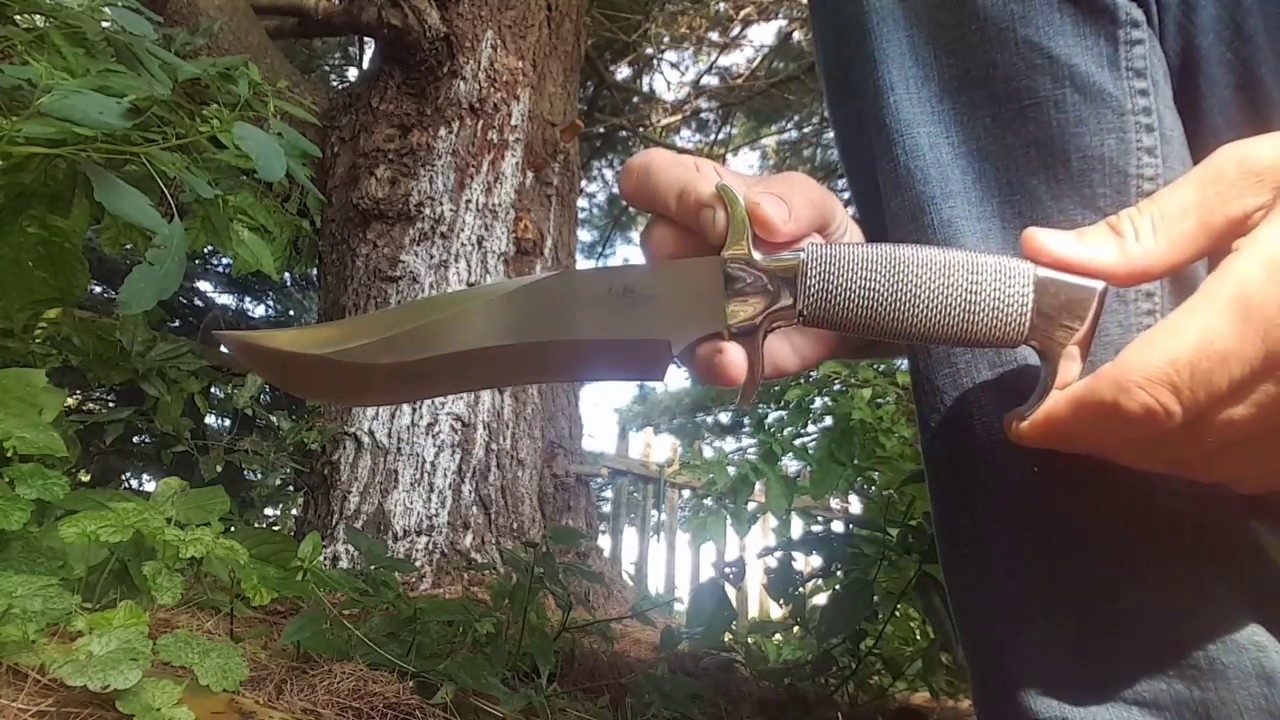 Gil Hibben Highlander Bowie knife review