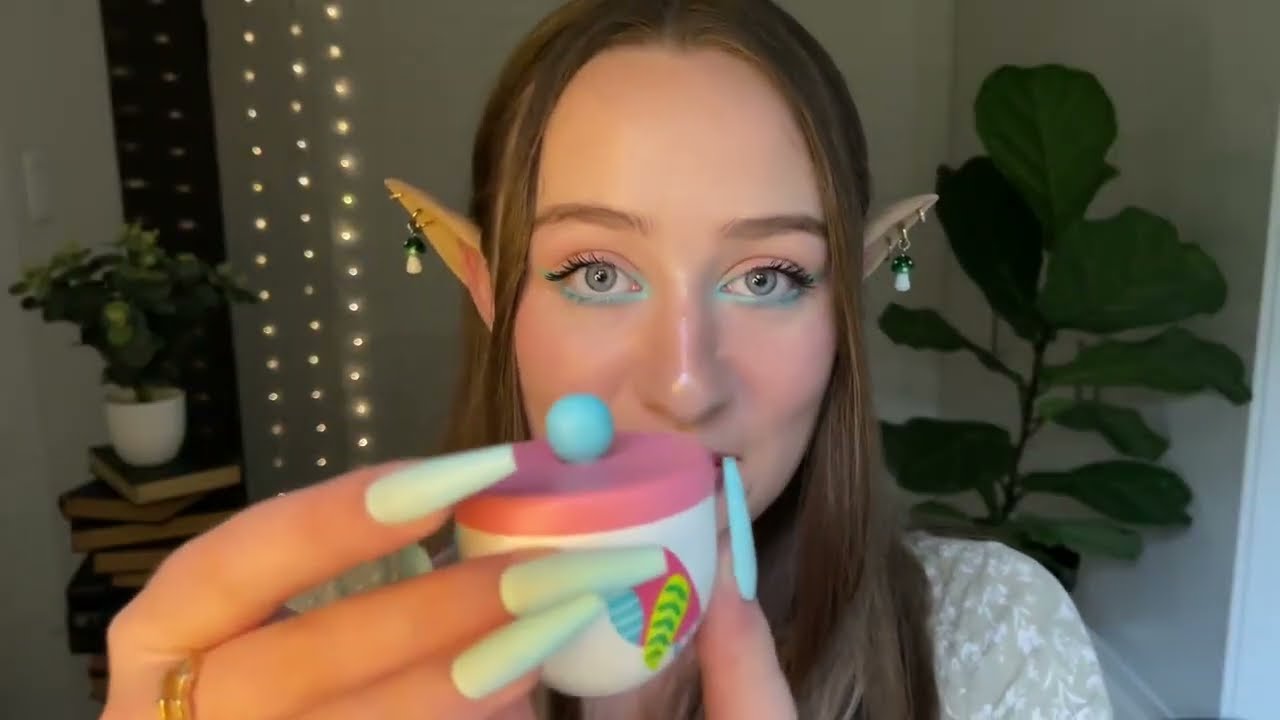 *one minute asmr* fairy roleplay