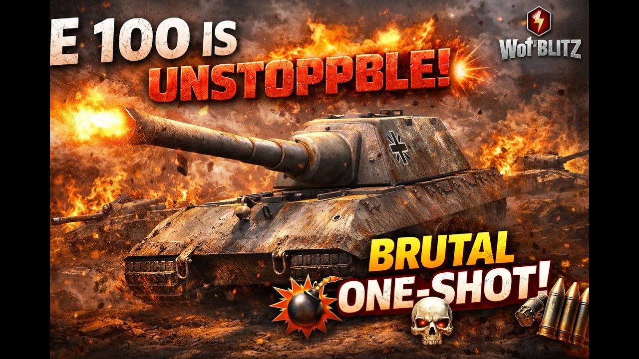 This E 100 Shot Changed the Whole Game 😳 | WoT Blitz
