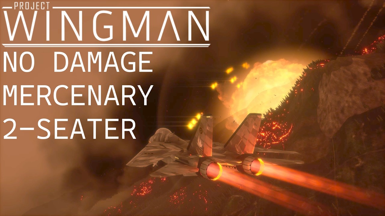Project Wingman | Mission 15 on Mercenary Difficulty, 2-Seater Only, No Damage