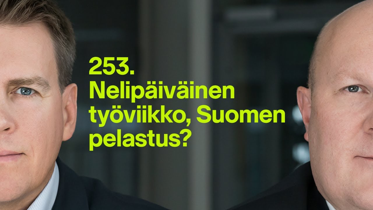 Nelipäiväinen työviikko, Suomen pelastus? | #rahapodi 253