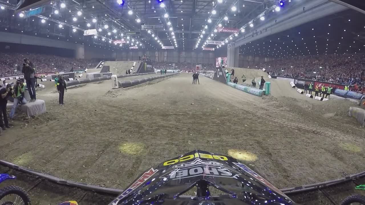 2016 Geneva SX | GoPro Onboard Malcolm Stewart Main Event | TransWorld Motocross
