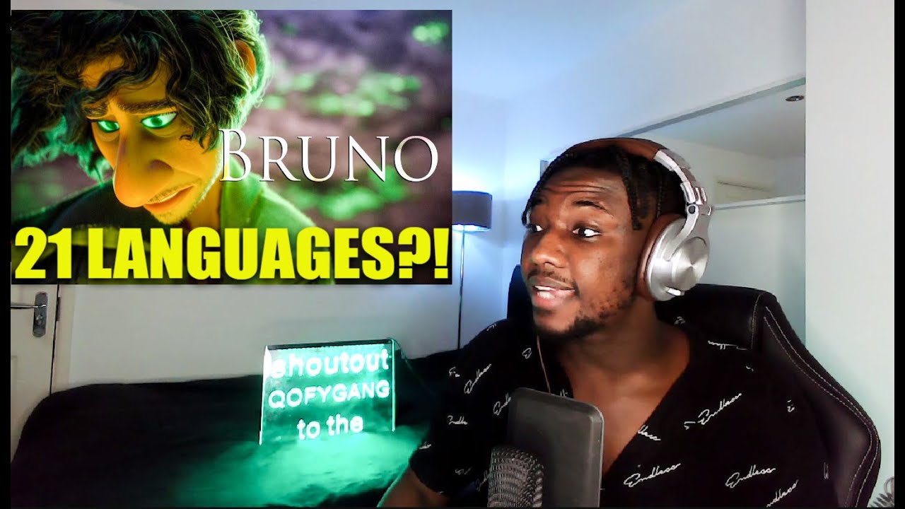 SINGER REACTS To We Don't Talk About Bruno (In 21 Languages) (From 