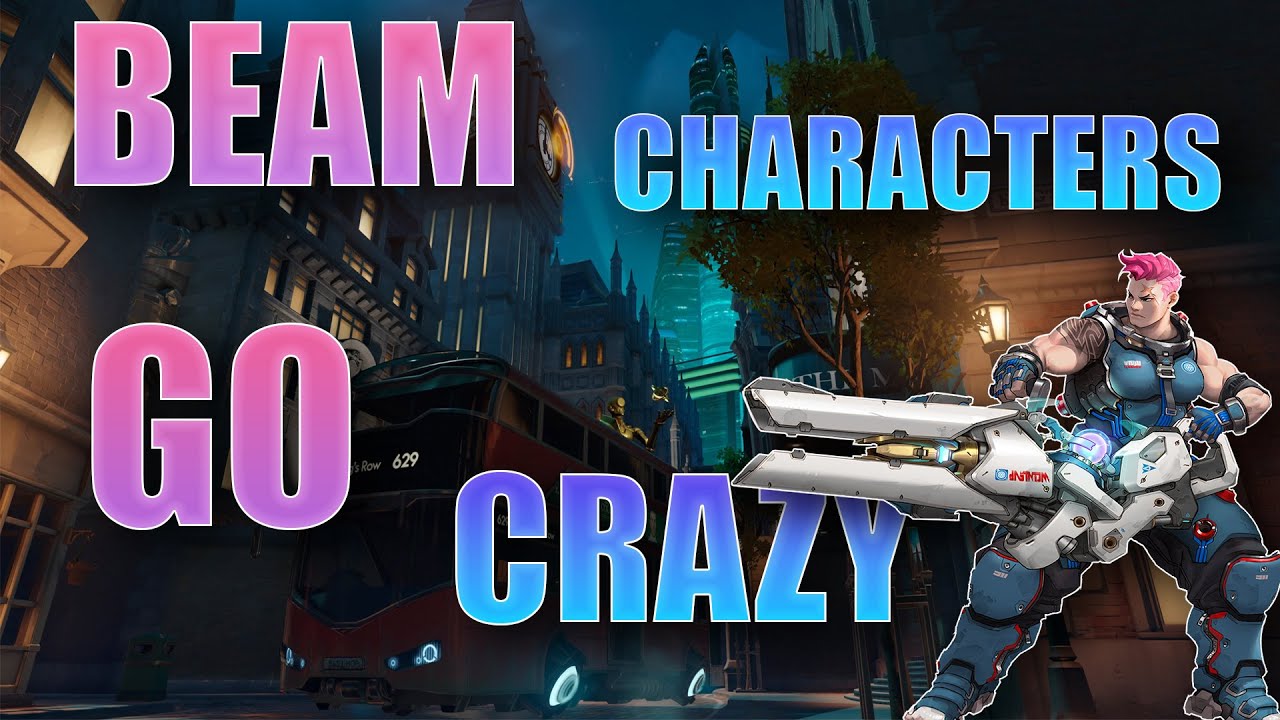 BEAM CHARECTORS GO CRAZY | Overwatch 2