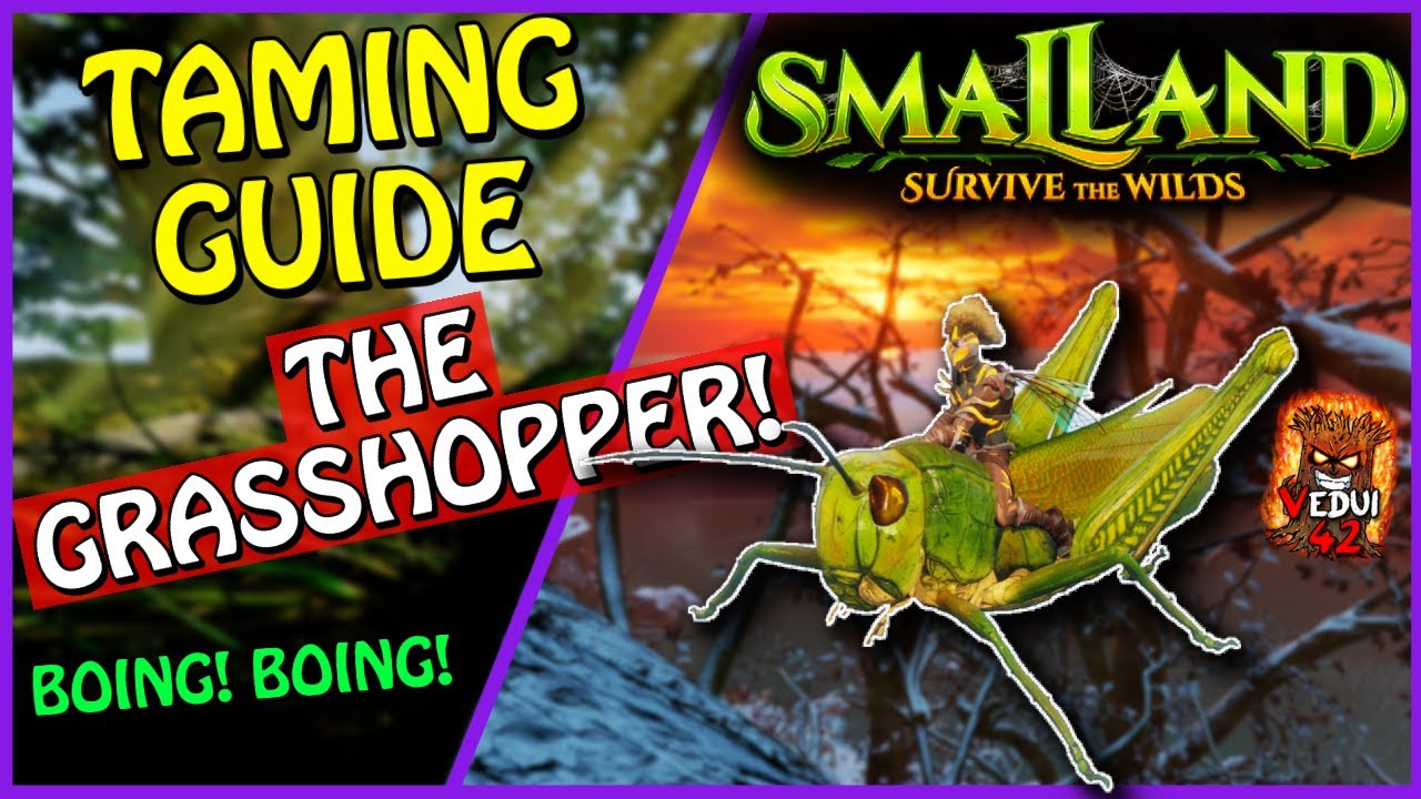 HOW to TAME The Grasshopper in Smalland!