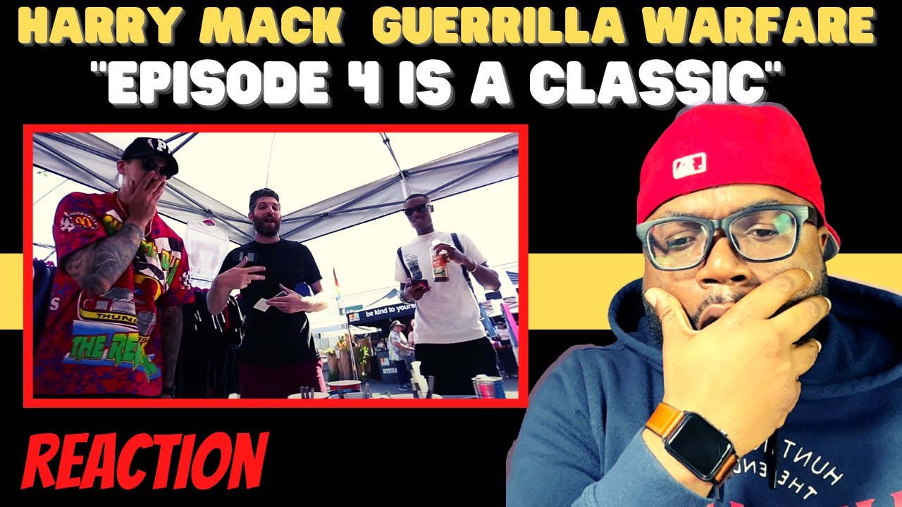 First Time Hearing Harry Mack Guerrilla Bars Episode 4 - REACTION