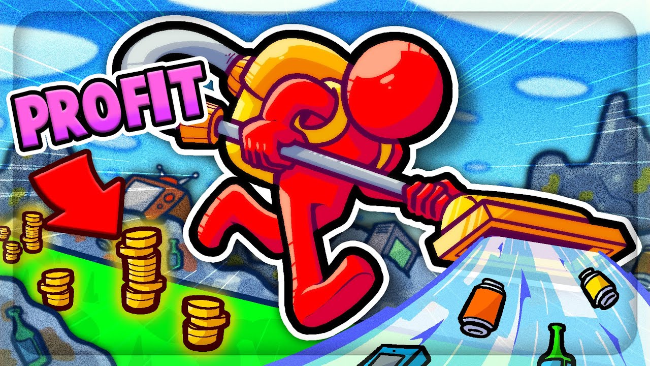 I made $1276535 Picking up GARBAGE