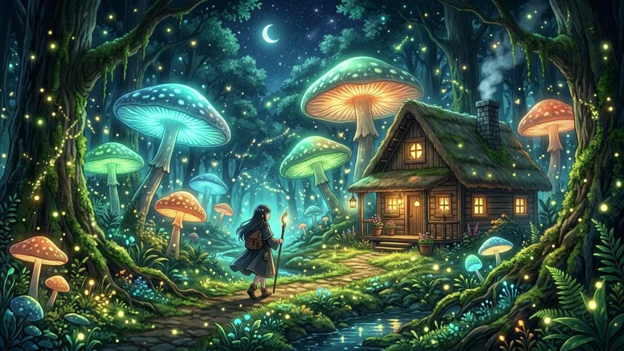 Mushroom Lights – Magic Forest EDM