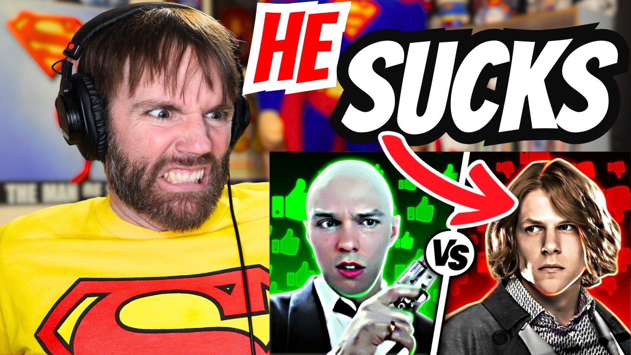 Why Hoult's Lex Luthor WORKS and Eisenberg's SUCKED | Superman Fan Reacts