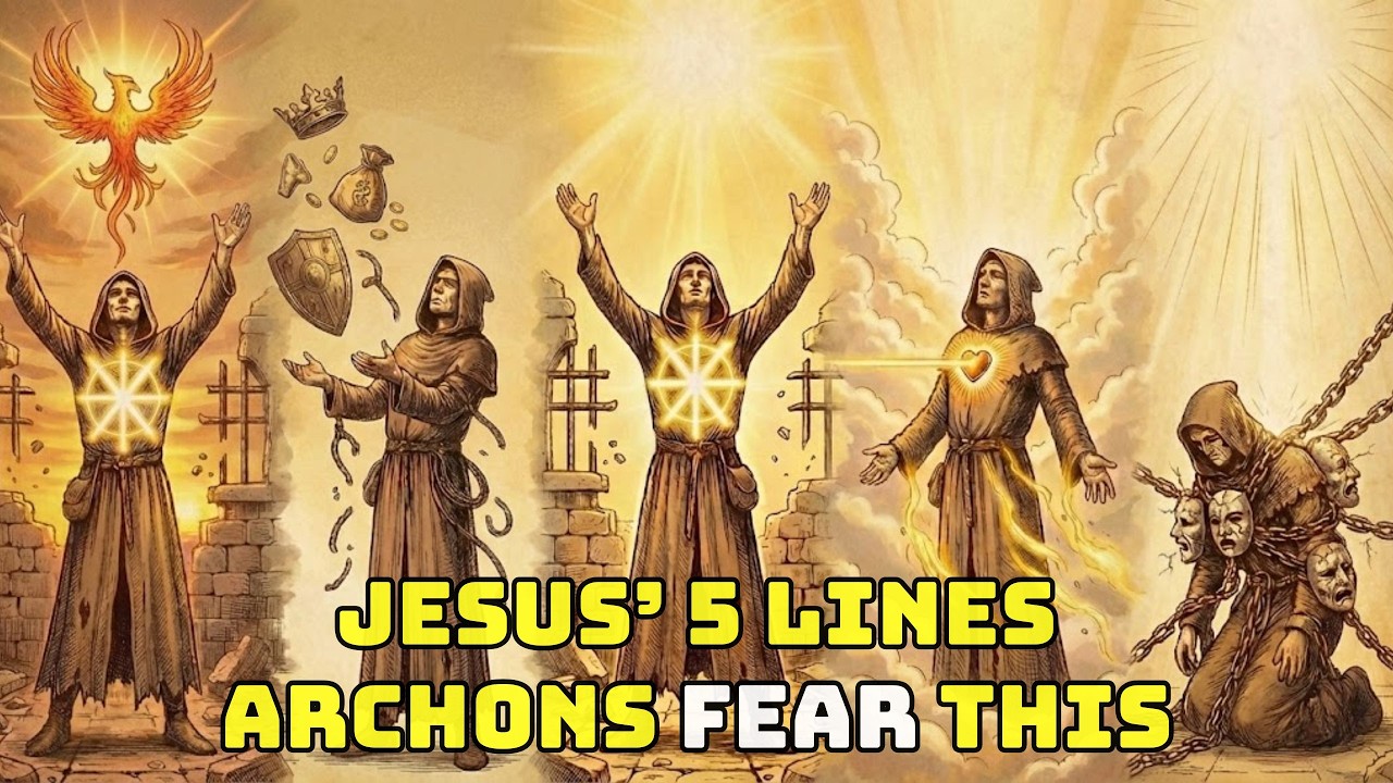 The 5 Lines Jesus Drew That Can Break Any Archon Seal