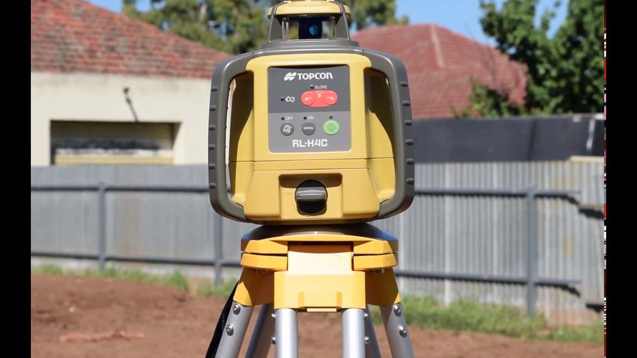 Как настроить Topcon RL H4C (видеоурок)