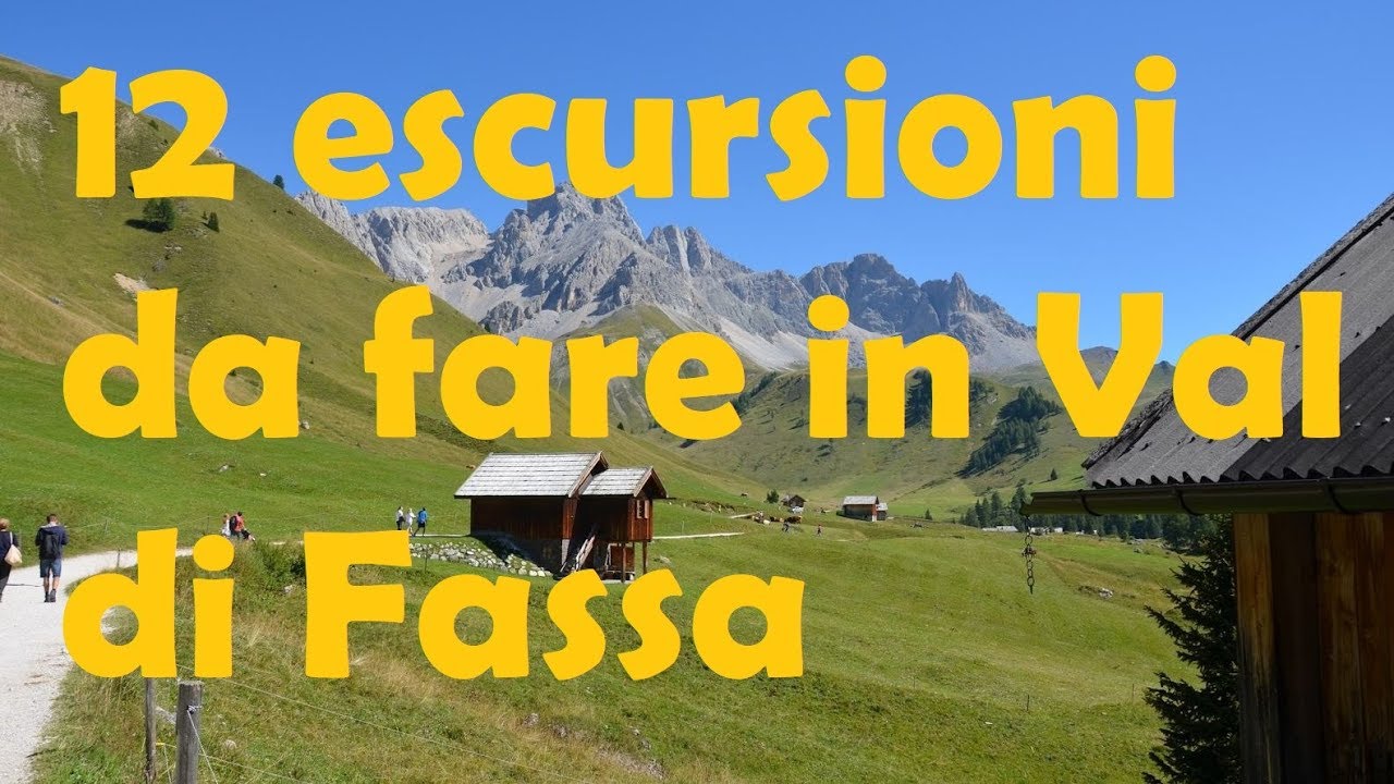 12 Escursioni da fare in Val di Fassa #dolomiti #valdifassa #trekking