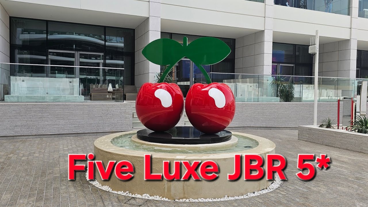 Five Luxe JBR 5* Новый ,молодежный отель в Дубае , обзор 2025 #дубай #fiveluxe