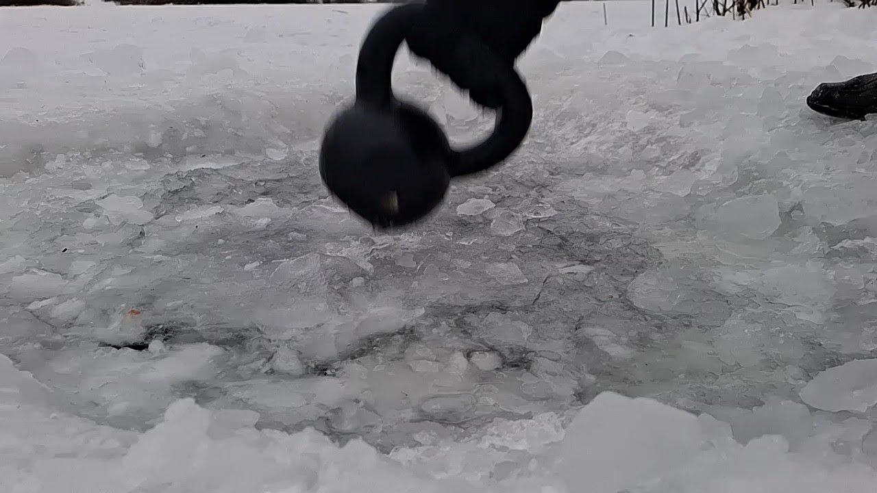 Kettlebell vs Ice