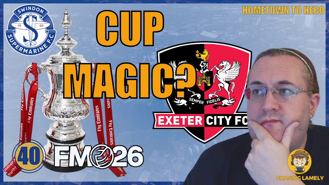 Can The FA Cup Save Our Season? vs Exeter City | FM26 Hometown To Hero #40