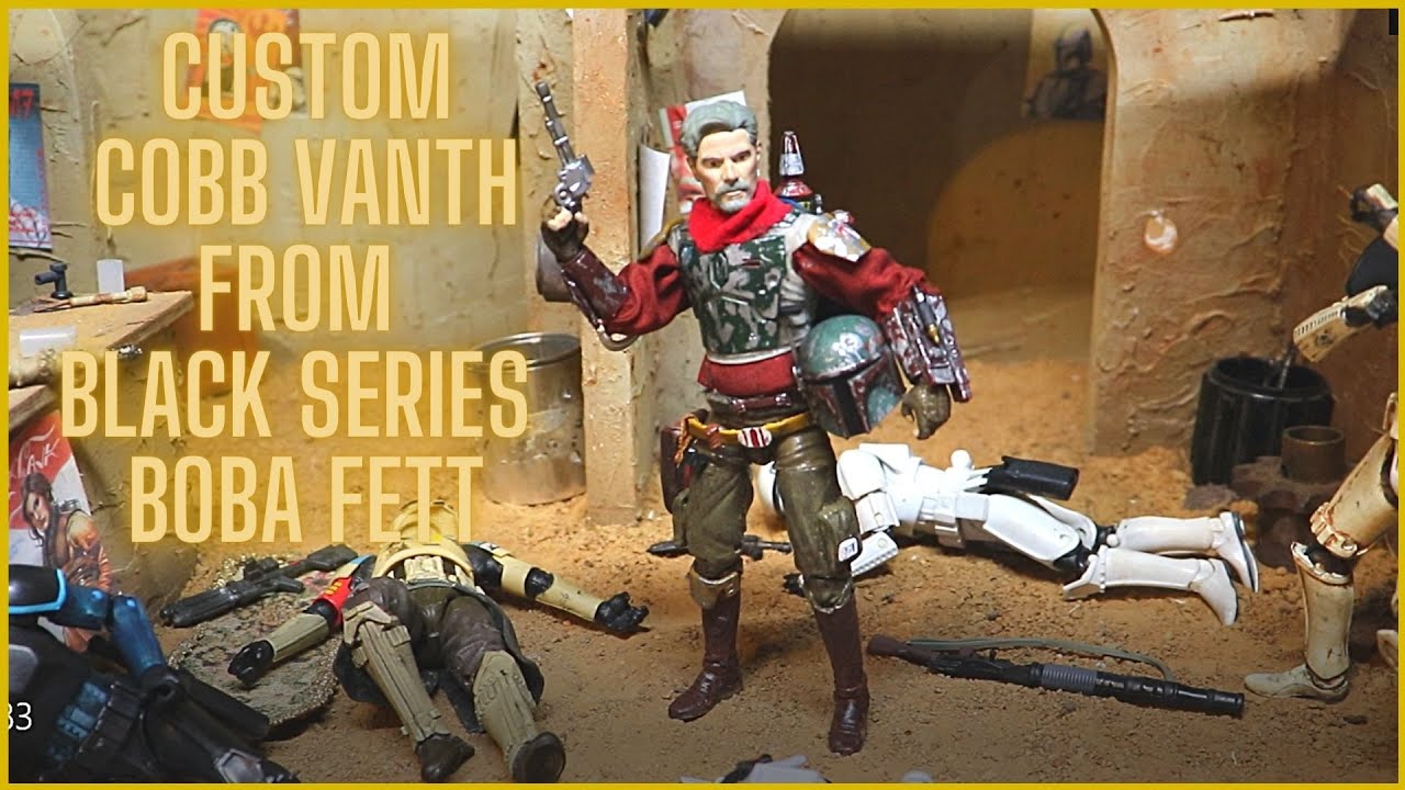 Making A Custom Cobb Vanth From Black Series Boba Fett