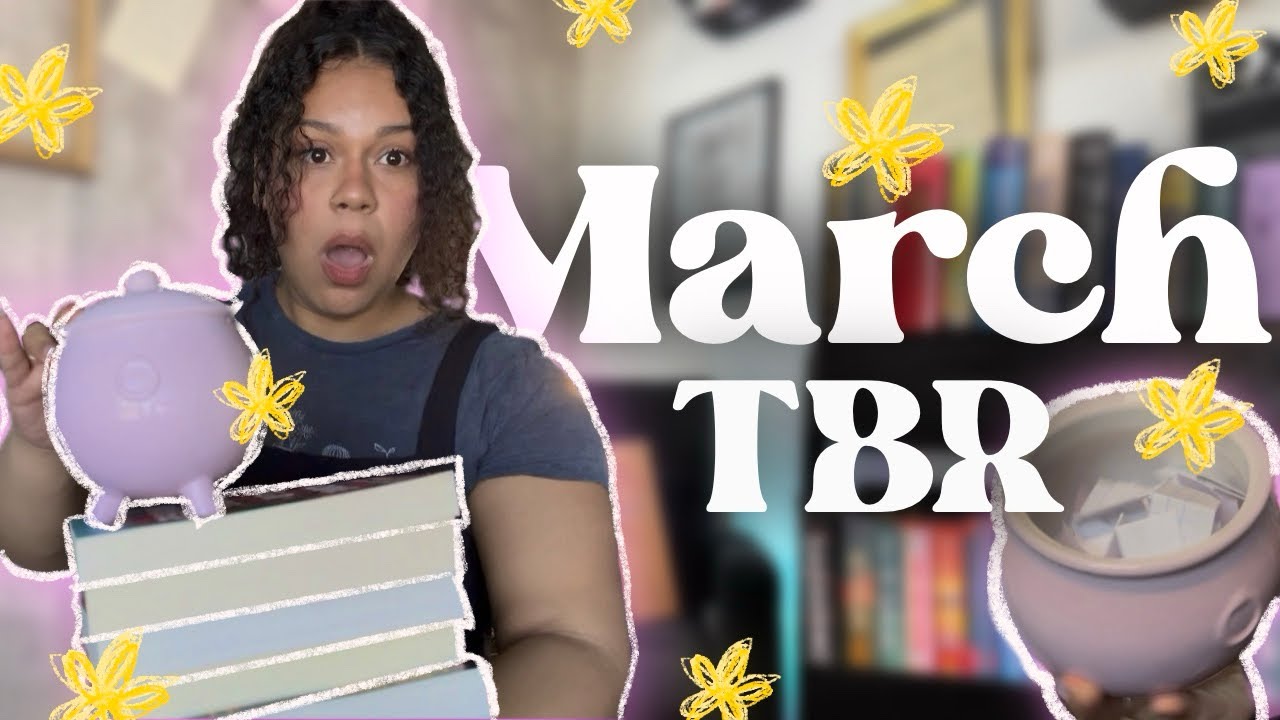 🌸✨ MARCH TBR | TBR Prompt Jar Picks My Reads + Siri Chooses My Blind Book! ✨🌸
