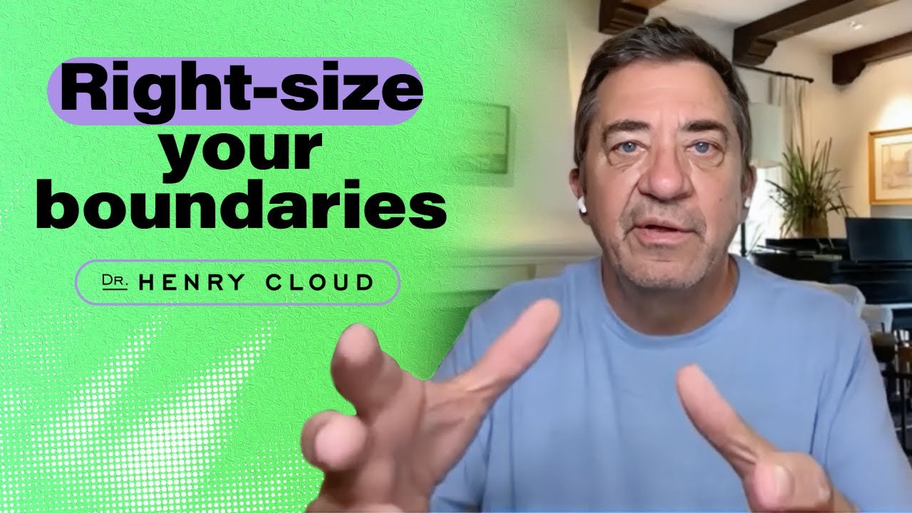The difference between protective boundaries and limiting boundaries. | Dr. Henry Cloud
