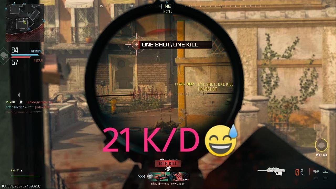 Call of Duty MW3 21 KD match