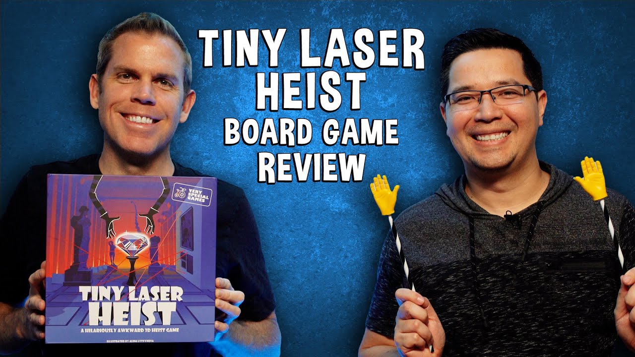 Review of Tiny Laser Heist - Jewel Thief Dexterity Party Game