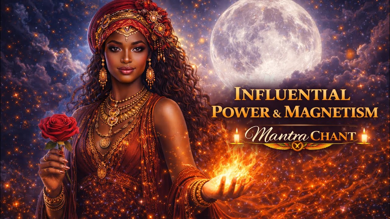 INFLUENTIAL POWER & MAGNETISM MANTRA 🌕🔥 Attract Respect, Authority & Irresistible Presence