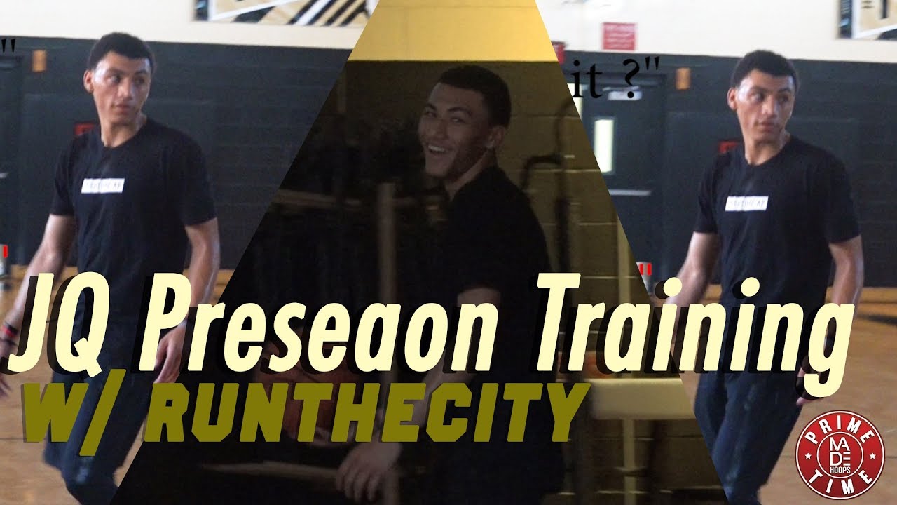 Young Kyrie? JQ Most Skilled Guard In The Country! RunTheCity Preseason Workout.