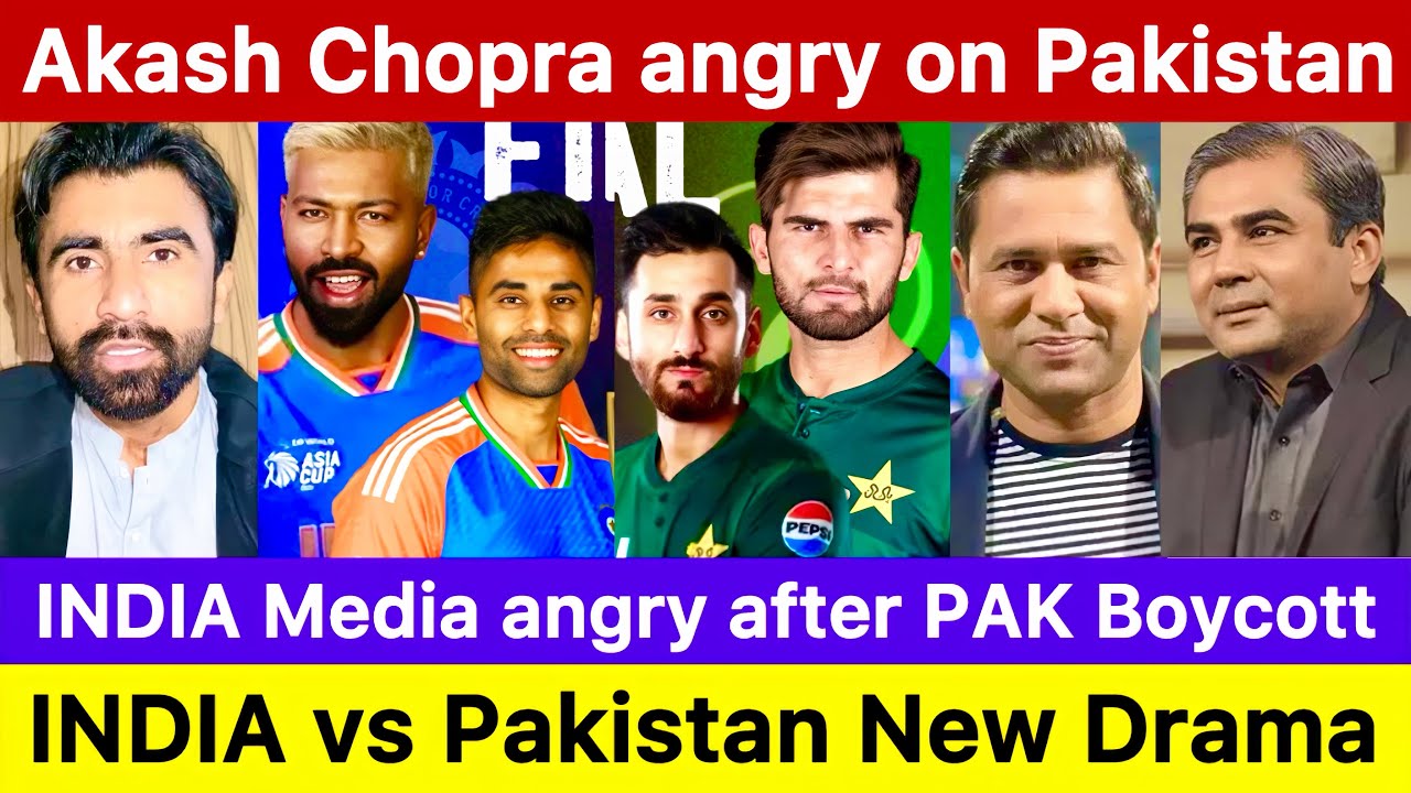 akash copra reaction pakistan boycott vs india t20 world cup | india vs pak | mohsin naqvi 