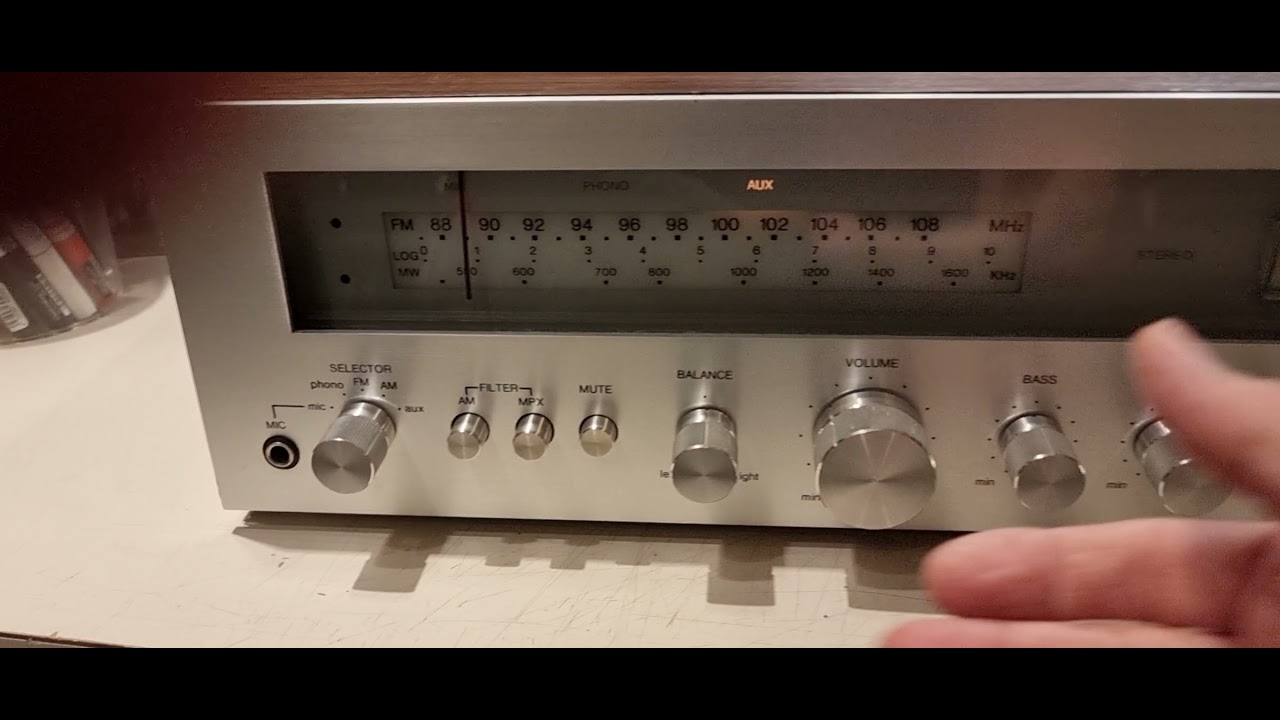 SCOTT R-316 receiver u.s.a. vintage!! -test-