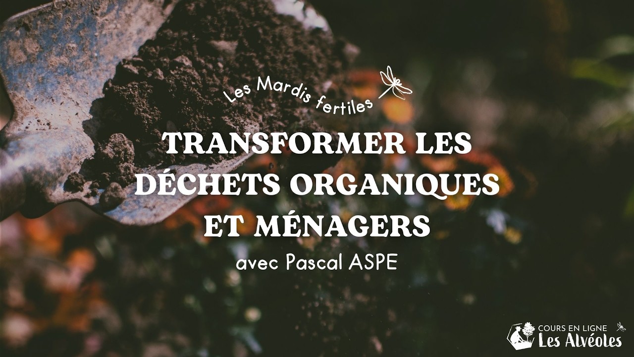 Les Mardis Fertiles / Cycle 1 Transformer les déchets organiques et ménagers avec Pascal Aspe