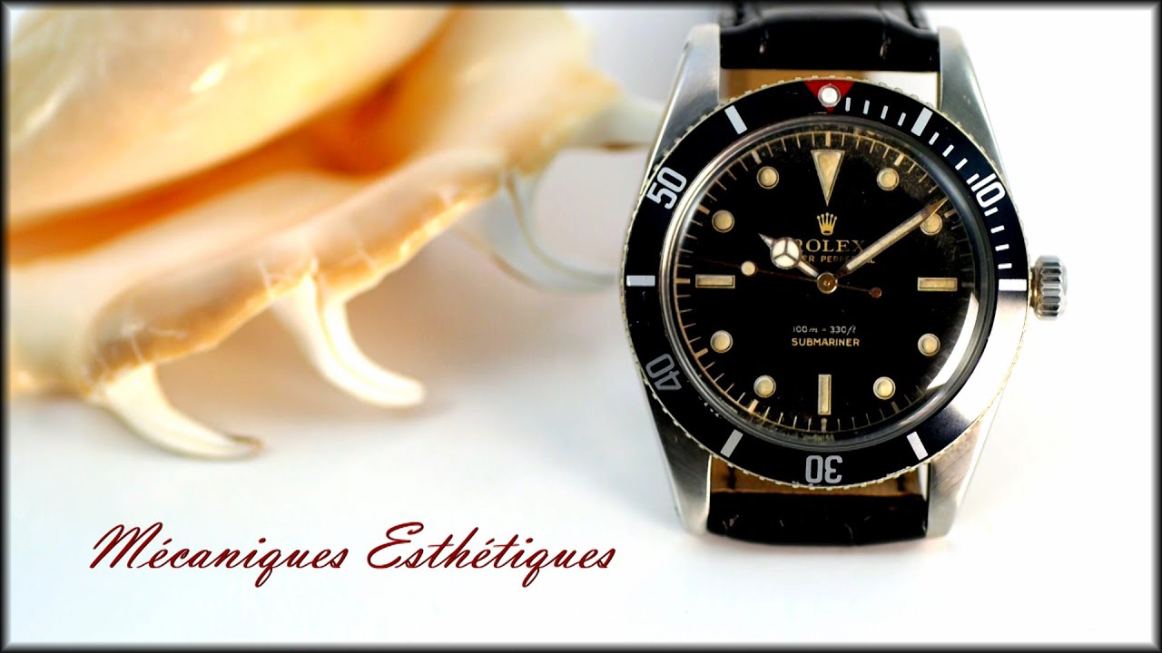 Rolex Submariner 5508 &laquo; James Bond &raquo; (1959) Red Triangle & Exclamation Mark !