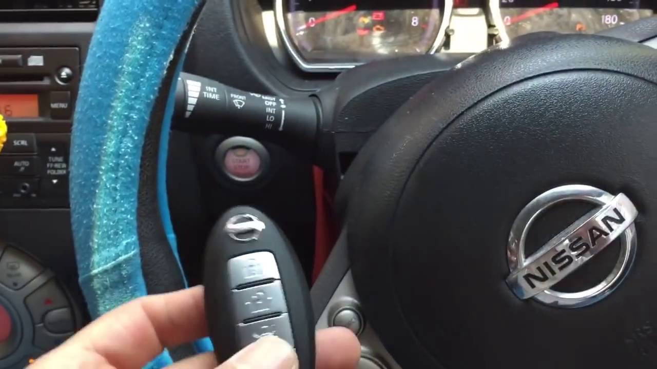 Program Nissan Slyphy 2013 push start with SKP-900