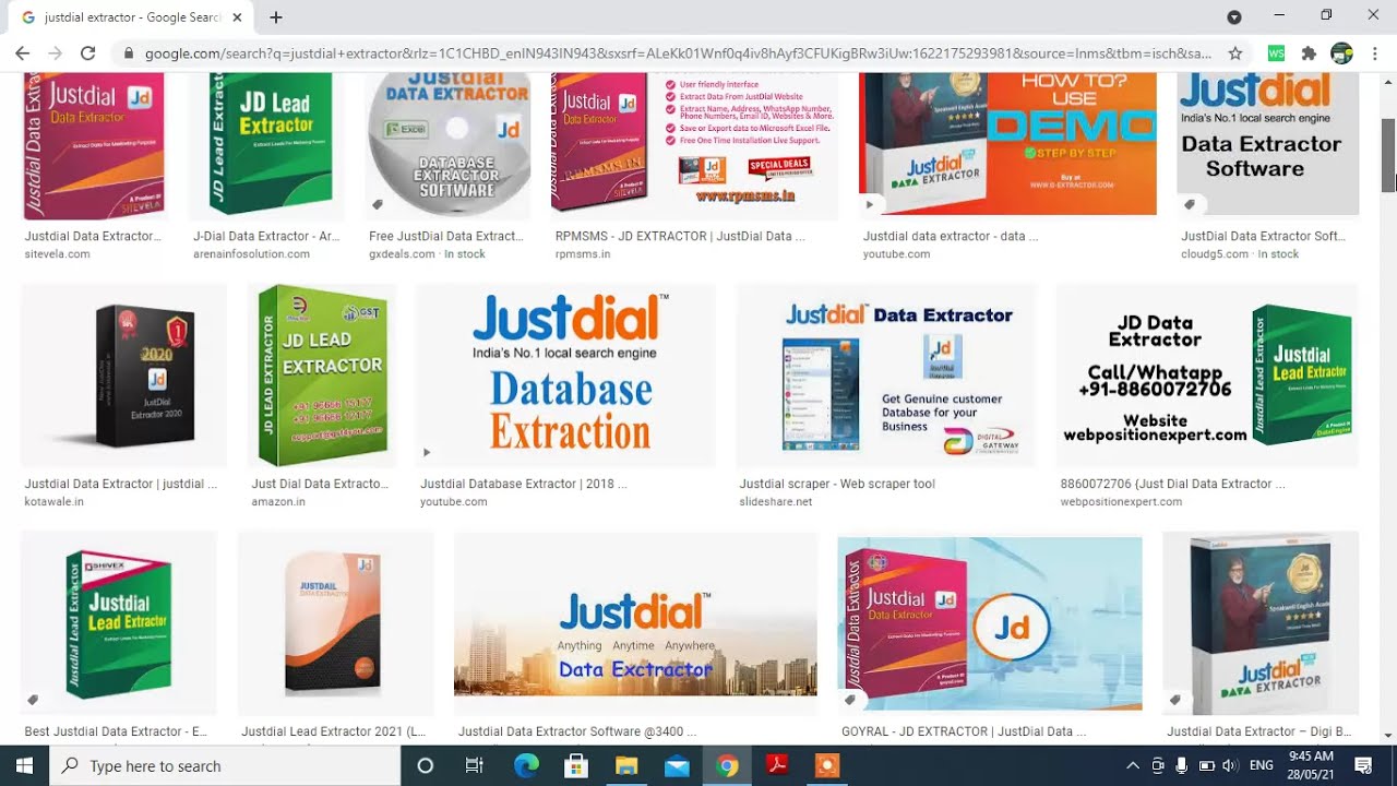 Justdial Data Extractor || How To Copy Just Dial Data Premium Software @999/- 9978911152,8866577584