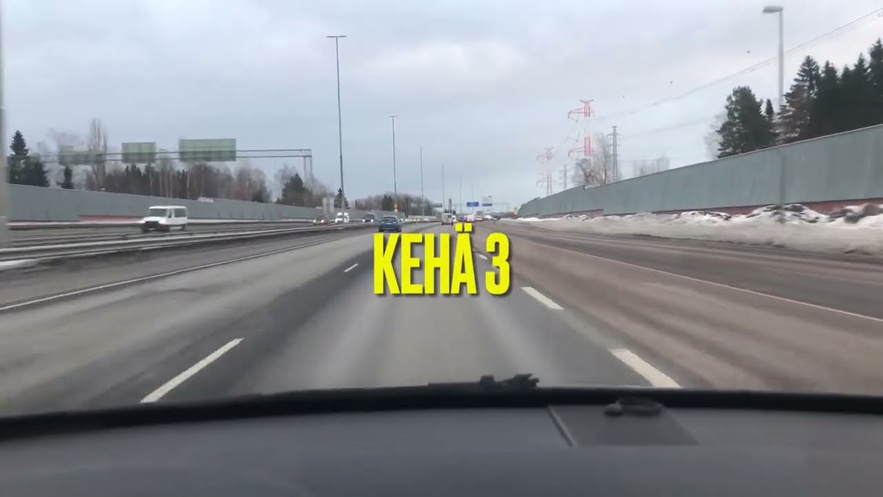 Driving In Finland 2024: Vantaa to Helsinki Kontula POV Drive