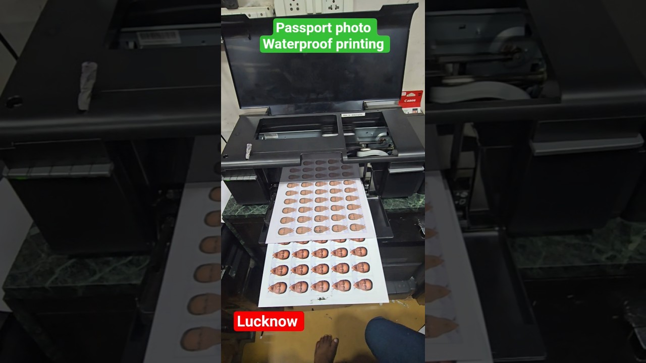 Epson L805 L8050 L18050 Best printer Photo printing and pvc Card Waterproof printing