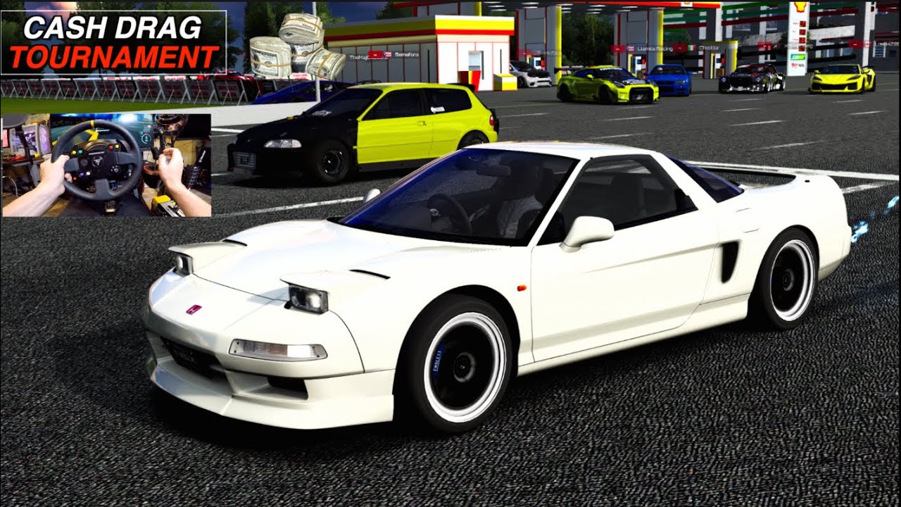 Launching 5600hp Honda NSX In FIRST 16 Driver CASH DRAG RACING Tournament!!