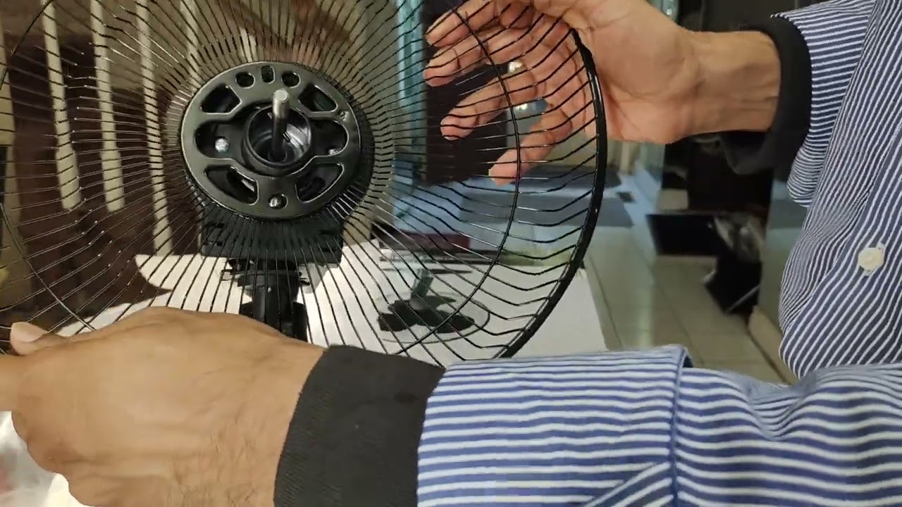 Unboxing: Mainstays:Oscillating 12 inch Table Fan...