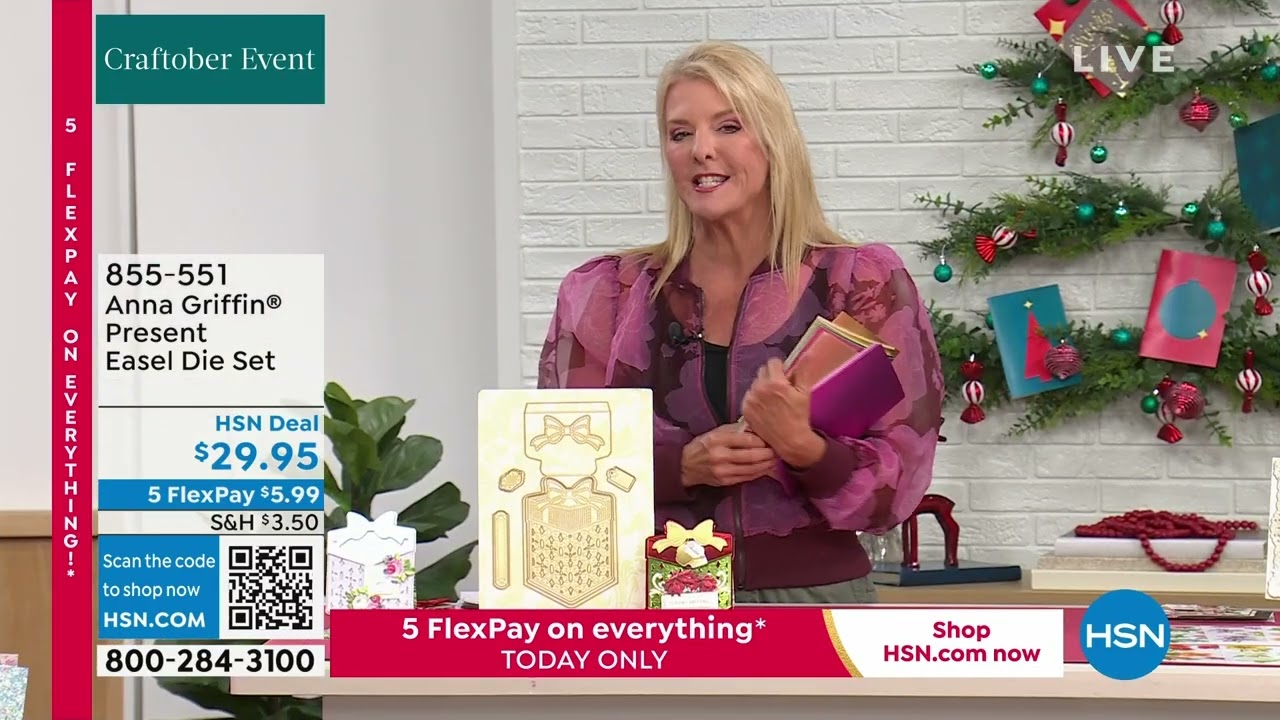 Anna Griffin Present Easel Die Set