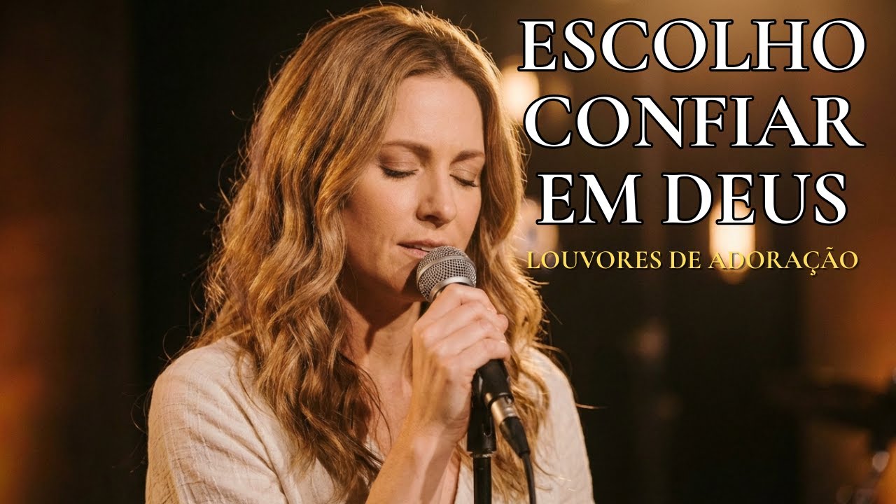 Escolho Confiar em Deus – Louvor Calmo para Descansar o Coração | Fé e Esperança