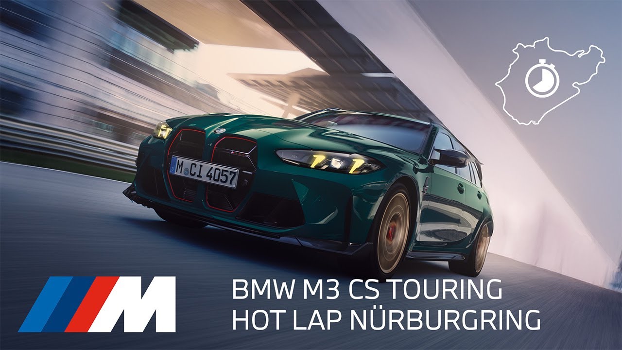 THE M3 CS TOURING. Hot Lap Nürburgring Nordschleife.
