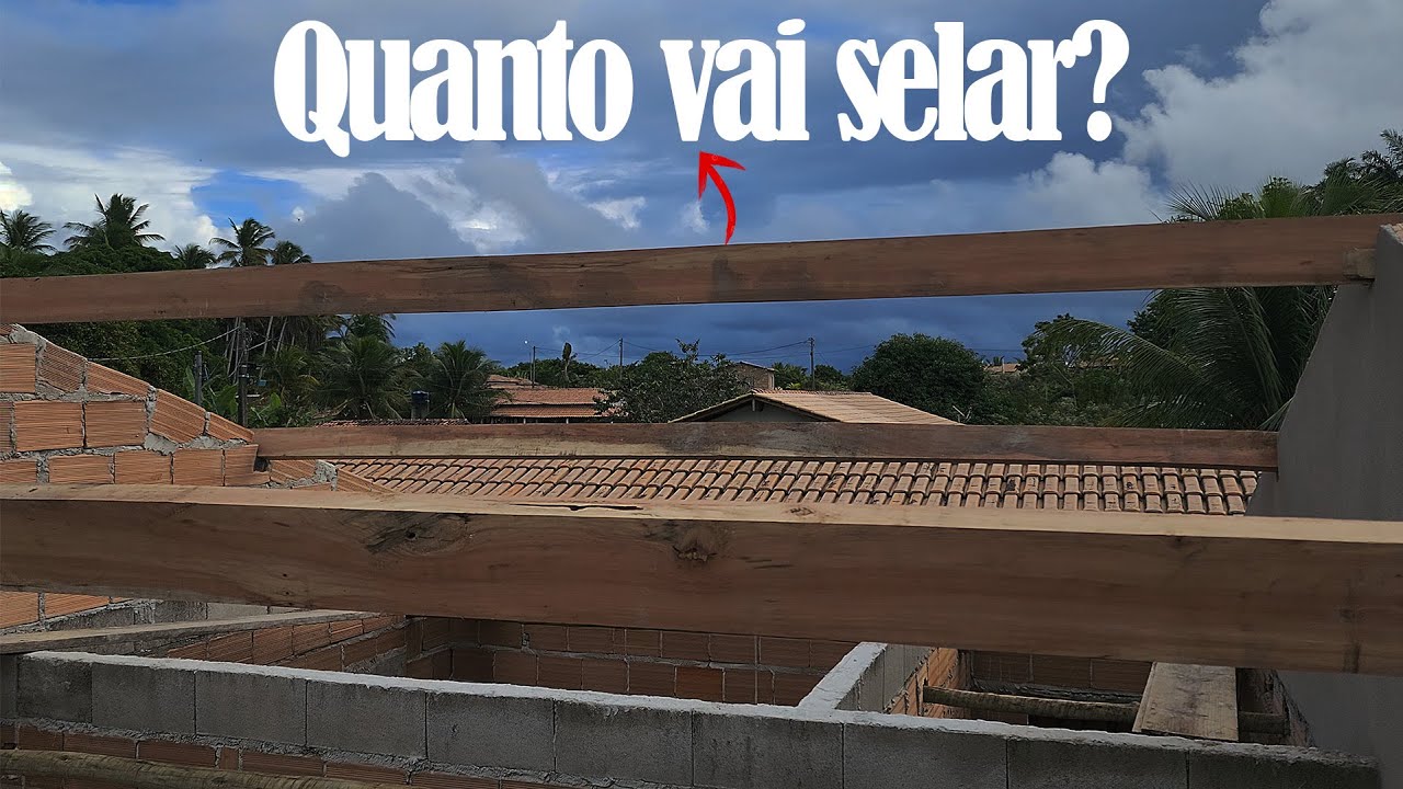 Deformação em uma viga de Madeira, vão livre de 4,40 m