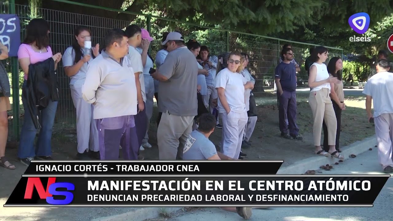 Trabajadores de la CNEA protestan y denuncian vaciamiento en Ciencia y Tecnolog&iacute;a