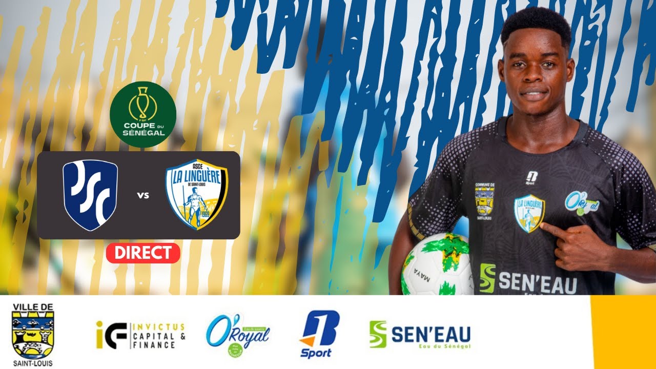 🔴Live-16E DE FINALE COUPE DU SENEGAL: DAKAR SACRE COEUR vs ASCE LINGUERE