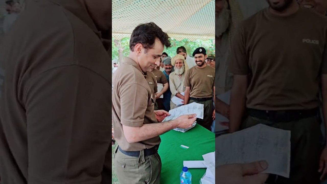 Great Police Officer DPO Mandi Bahauddin SSP Mr Ahmad Mohiuddin #shorts #police #policejobs #viral