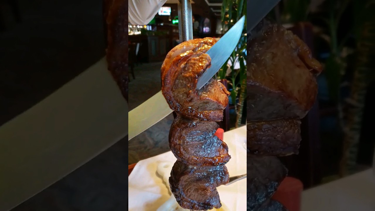 Soothing Picanha Slicing at Green Field Brazilian Steakhouse!