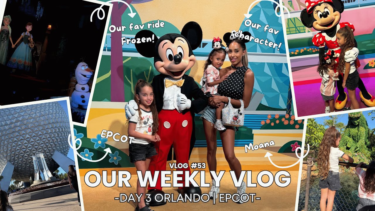 Vakantie Orlando | Dag 3 - Epcot | VLOG #53